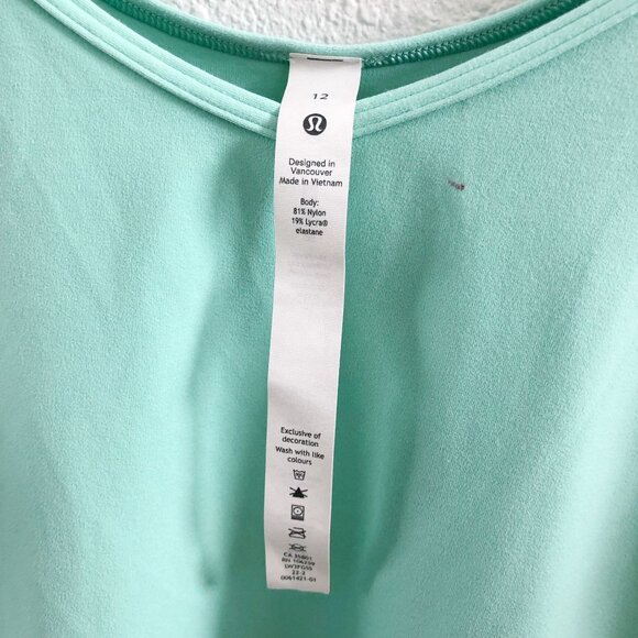 LULULEMON Align T-Shirt in Wild Mint Size 12 - Picture 8 of 10